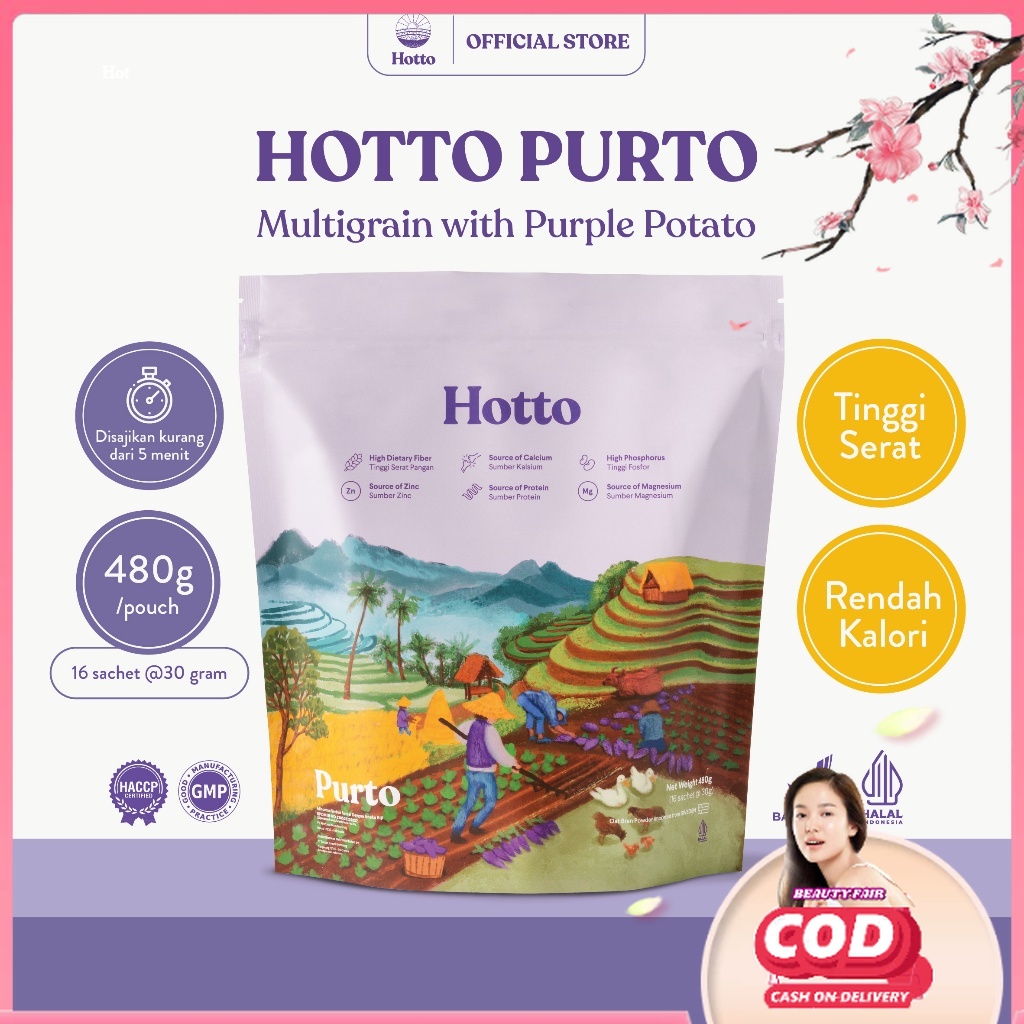 [BF] Safe For Cholesterol, DIABETES, Ulcers Hotto PURTO PURTO WITH