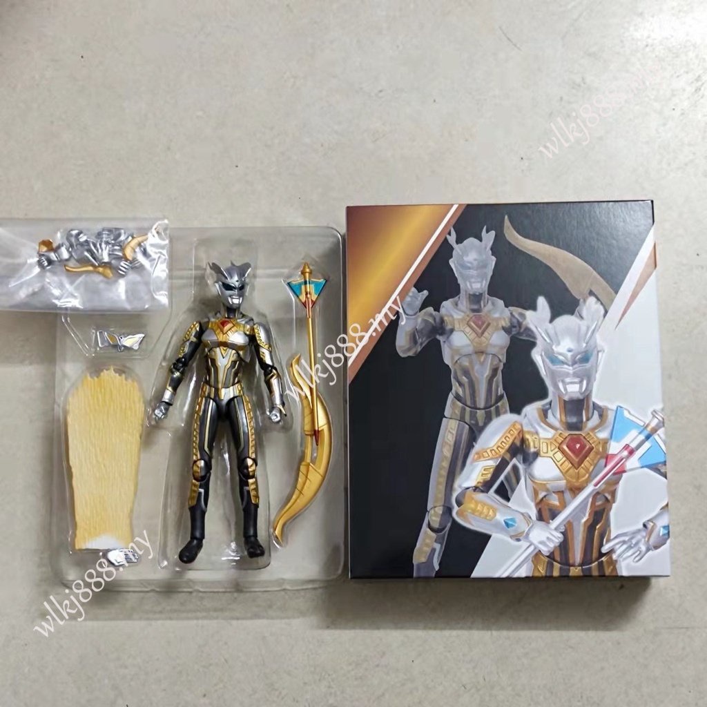 Ultraman Zero Rabbit Form SHF Anime Action Figure Toys Model Dolls ...