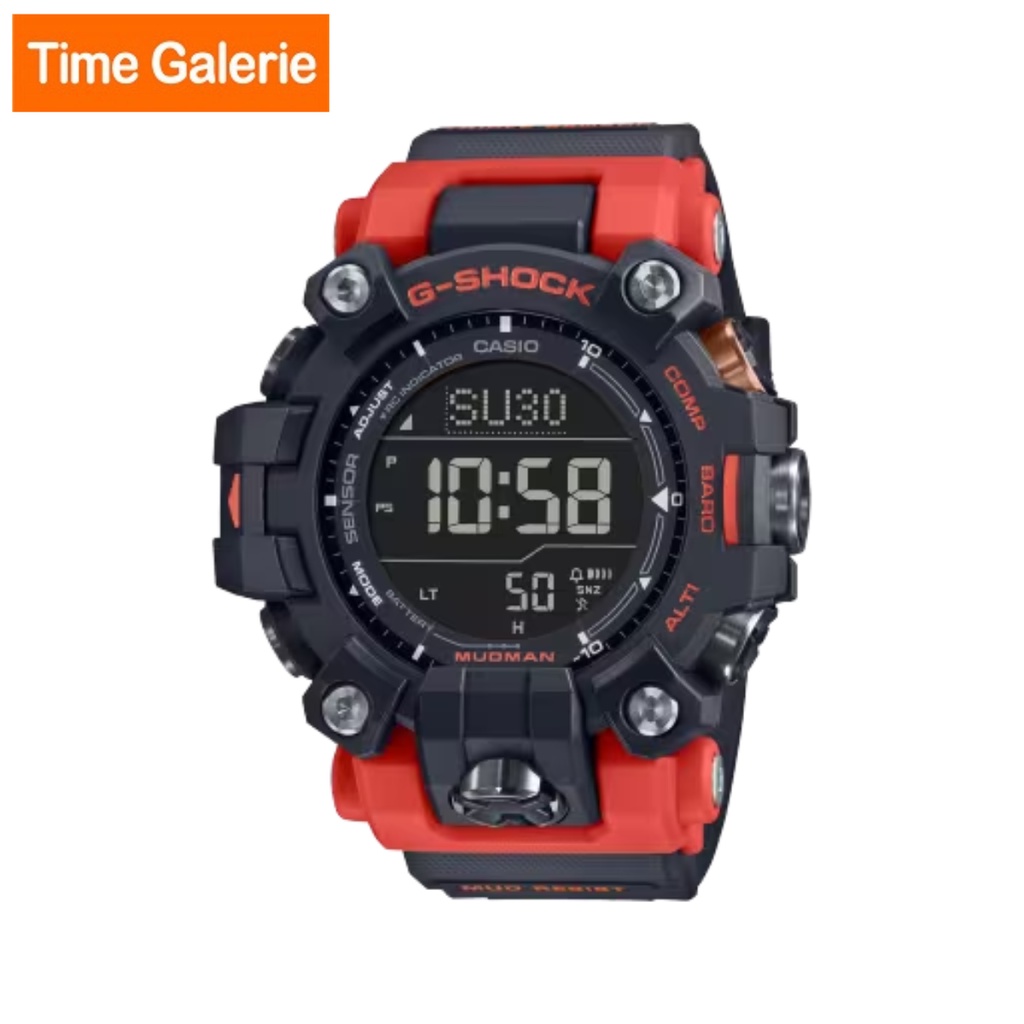 Casio G-Shock Mudman 3 Sensor Black-Red Watch GW-9500-1 main image 0