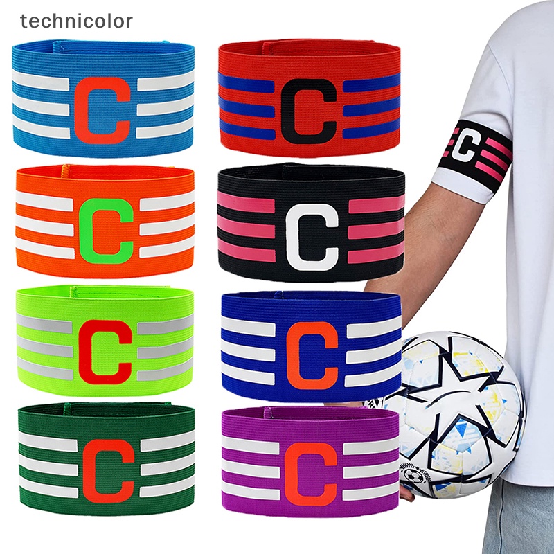 TCMY Professional Football Armband Nylon Adjustable Soccer Arm Band
