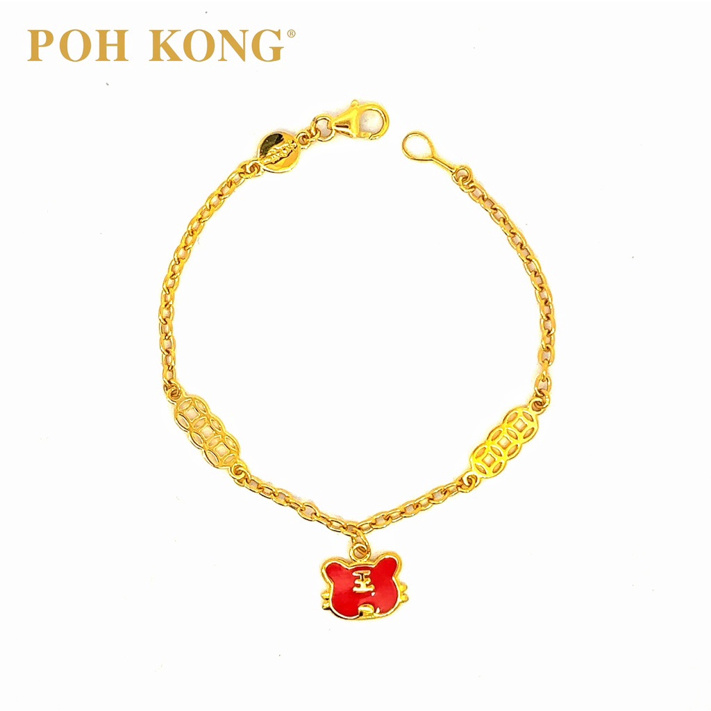 Poh kong hot sale charm bracelet