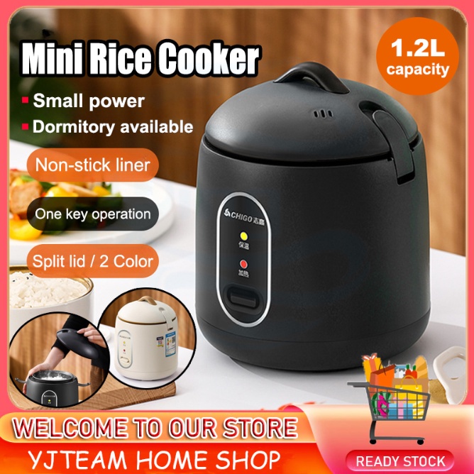 ALLTOU 1.2L Electric Rice Cooker Mini non stick Pot Multifunctional ...