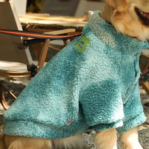Dog Clothes Autumn Winter Labrador Warm Cute Clothes Golden Retriever