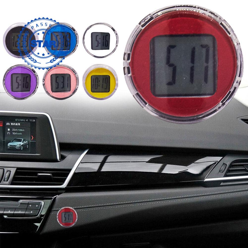 Car Mounted Mini Electronic Clock Small Waterproof Clock Decorative