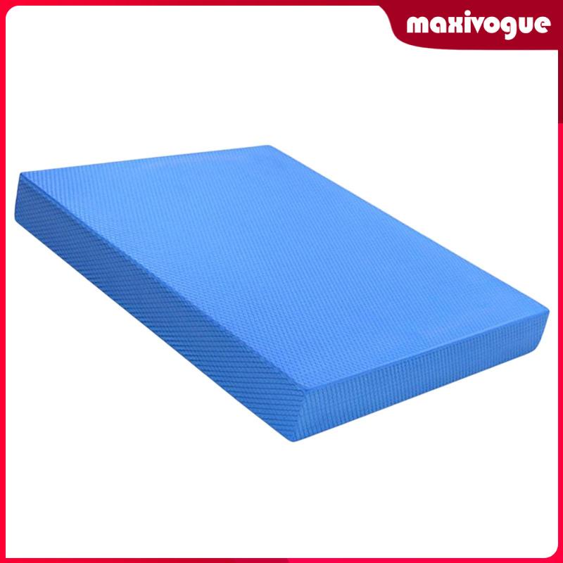 PZ>>> Soft Balance Pad TPE Yoga Mat Foam Exercise Pad Thick Balance Cushion  Fitness S Blue