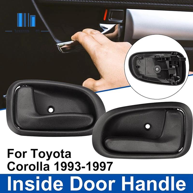 LEFT AND RIGHT Interior Door Handle Set For Toyota Geo Corolla Prizm - Foto 6