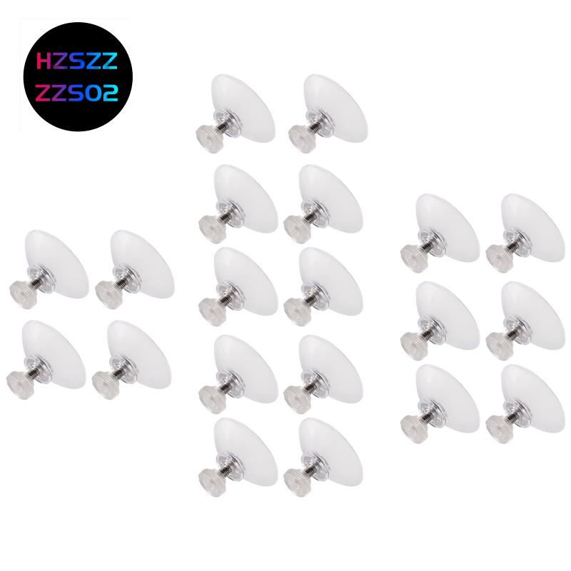 20 Pcs Suction Cup Plastic Suction Pads 40mm Clear PVC Sucker Pads