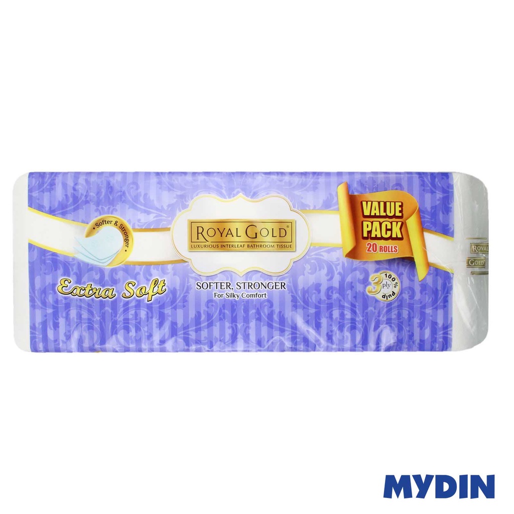 Royal Gold Toilet Roll (20x210s) Shopee Malaysia