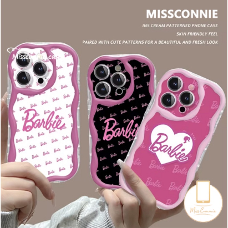 Black Pink Pretty Barbie Cover for Redmi 12C 9A A2 10A 10C 10 9T 9 A1 ...