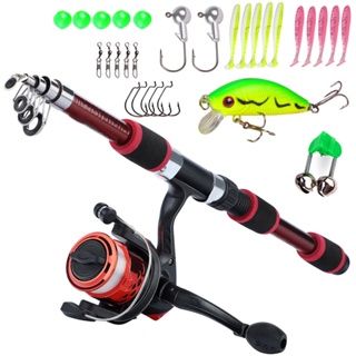 Malaysia Fishing Rod and Reel Set Beginner Fishing Gear Lightweight Fishing  Rod and Reel Set Children Fishing Shrimp Fishing