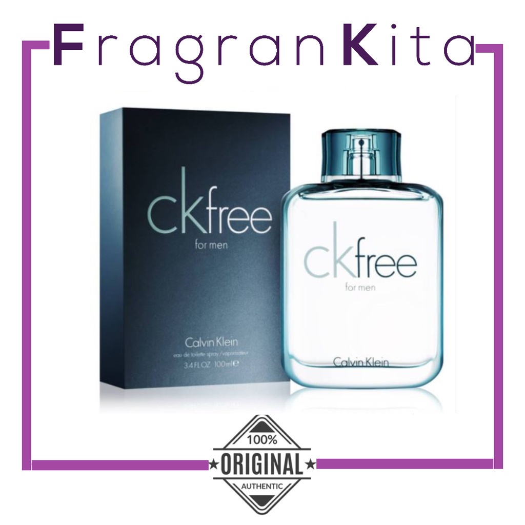Calvin klein free edt clearance