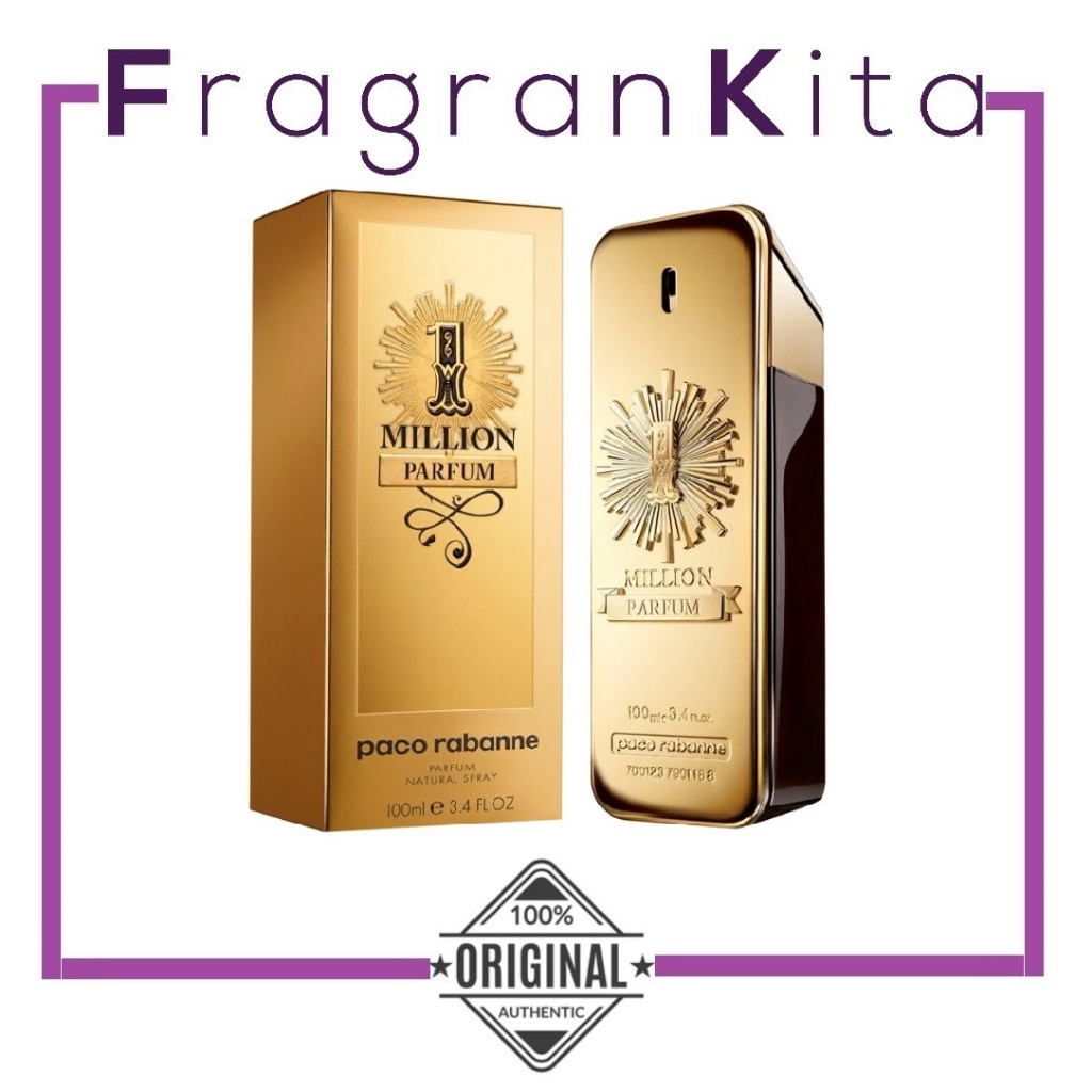 Paco Rabanne 1 Million Parfum 100 ml | Shopee Malaysia