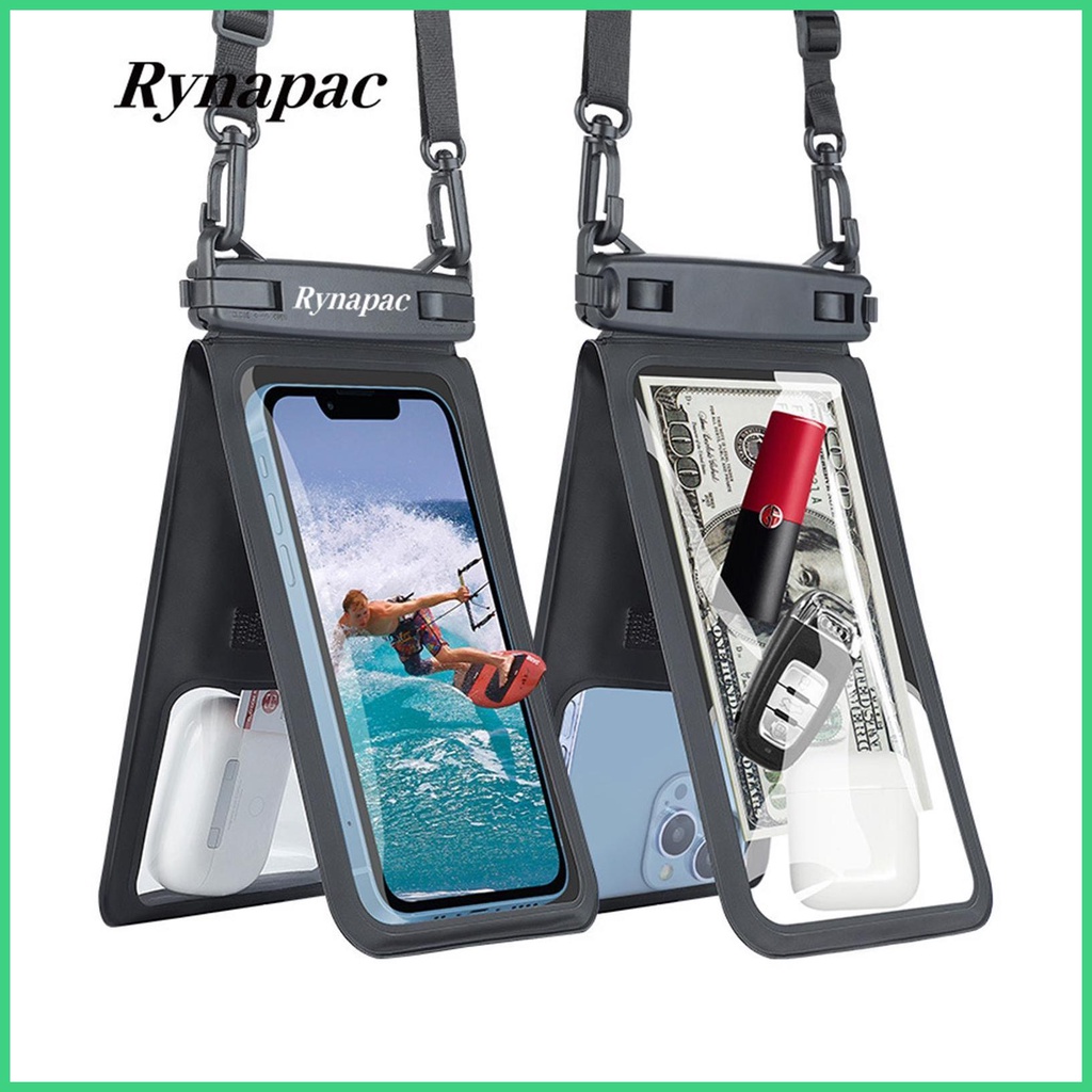 Waterproof Phone Pouch Bag Universal Touchscreen Waterproof Dry Bag Case With Neck Lanyard 6838