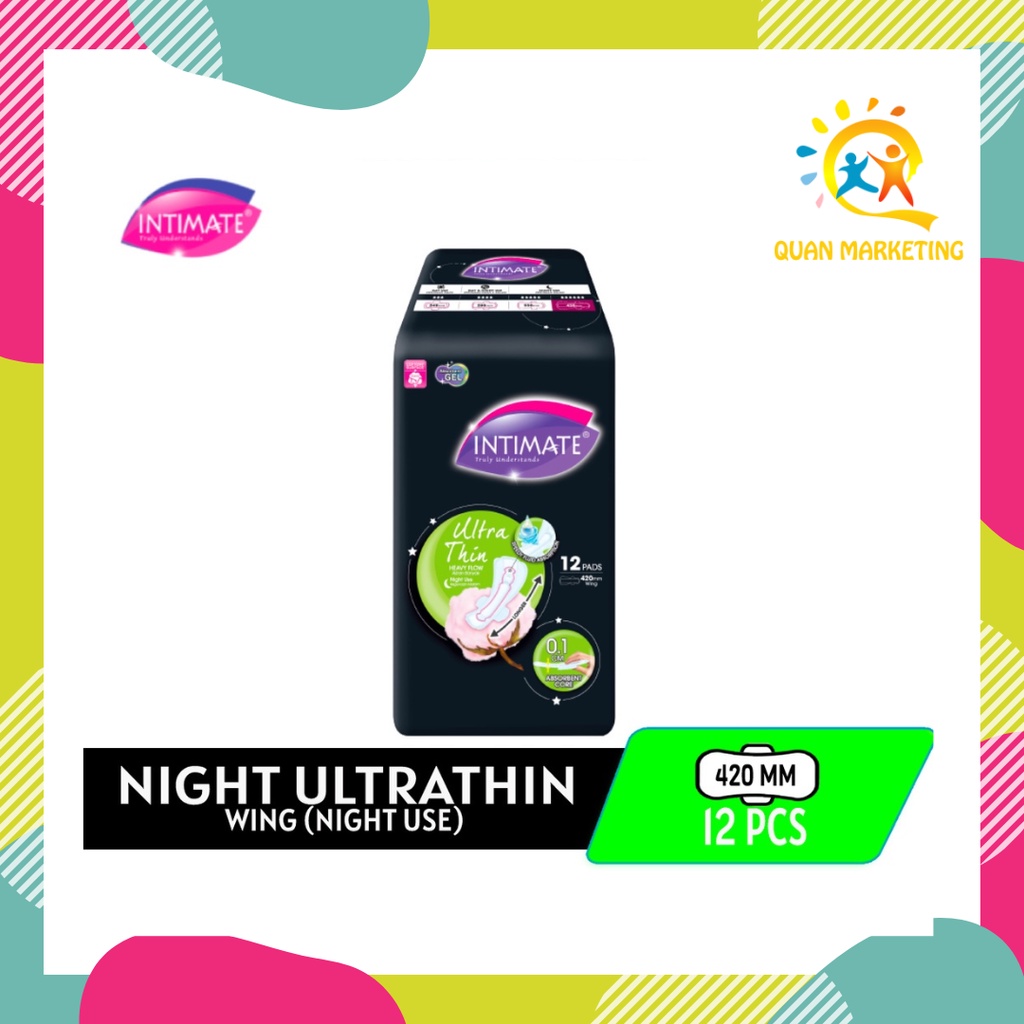 Intimate Night Ultrathin Wing [Night Use] (420mm x 12's) | Shopee Malaysia