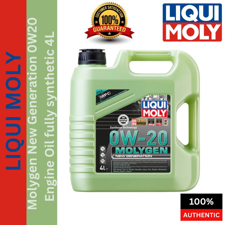 Liqui Moly Molygen New Generation 0W20 4L Engine Oil fully