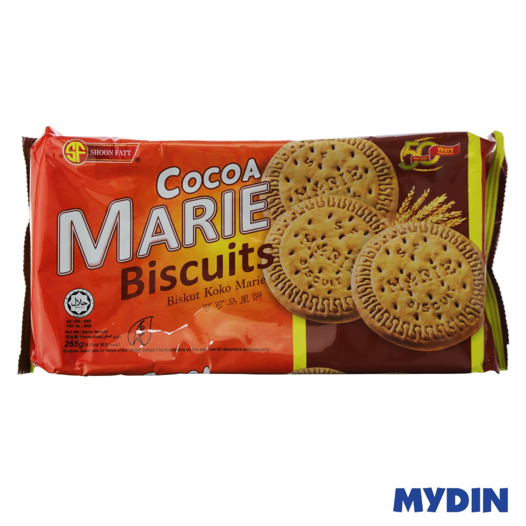 Shoon Fatt Cocoa Marie Biscuits (265g) | Shopee Malaysia