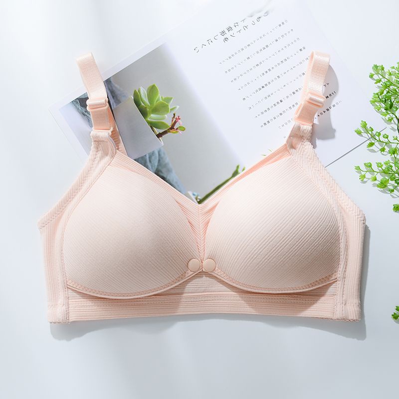 New Cotton Nursing Bra Natural Color Summer Breathable Breastfeeding Bras  for Women Maternity Bra Plus Size Pregnancy Clothes - AliExpress