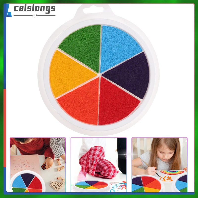 Kidcraft Playset Fingerprint Ink Pad Painting Handprint Plate Crafts