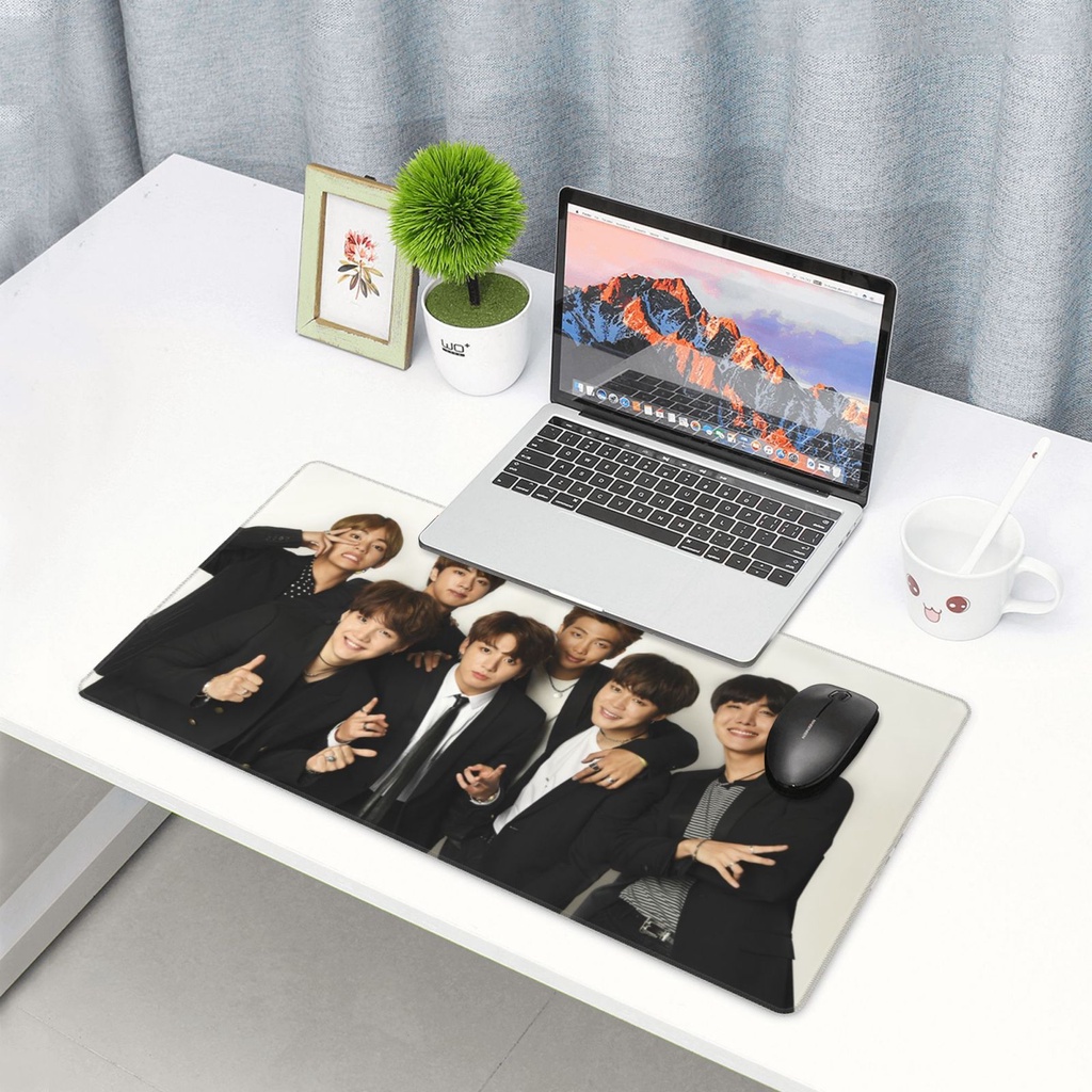BTS BT21 Extended Gaming Mouse Pad Laptop Pad Gaming Large Mouse Pad ...