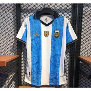 Messi #10 Argentina Home Long Sleeve Soccer Jersey- 2018/19