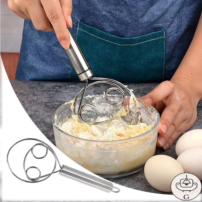 GS Stainless Steel Handmade Noodle Mixer / Dough Stirring Rod Double ...