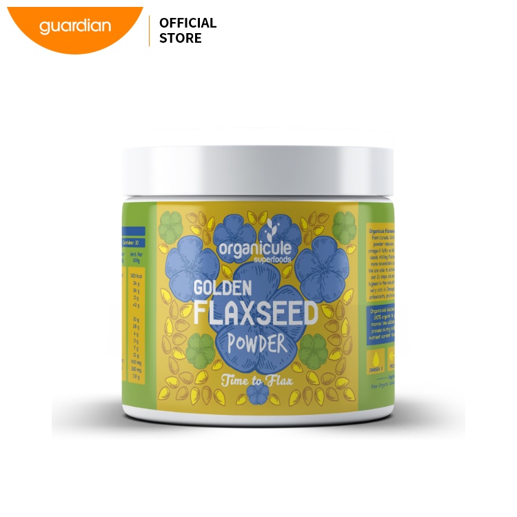 Organicule Flaxseed Powder 300G Shopee Malaysia