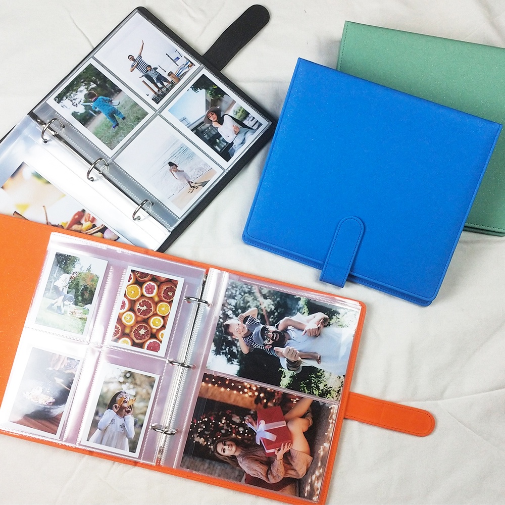 A5 Photocard Holder Photo Album Card Binder D Shape 3 Ring with ...