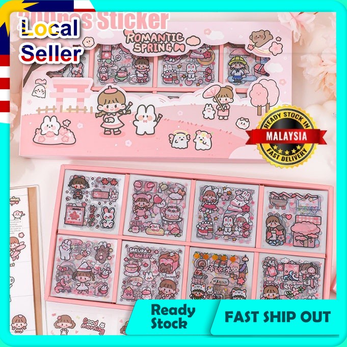 Shop 100pcs/set Kawaii Pet Washi Stickers Scrapbooking Diy Journal