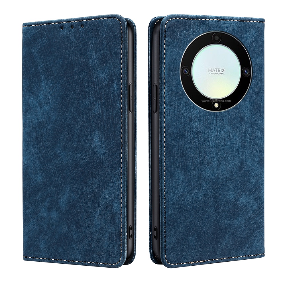 GOKEN Cover per Honor X7, Custodia Flip TPU/PU Portafoglio Pelle con