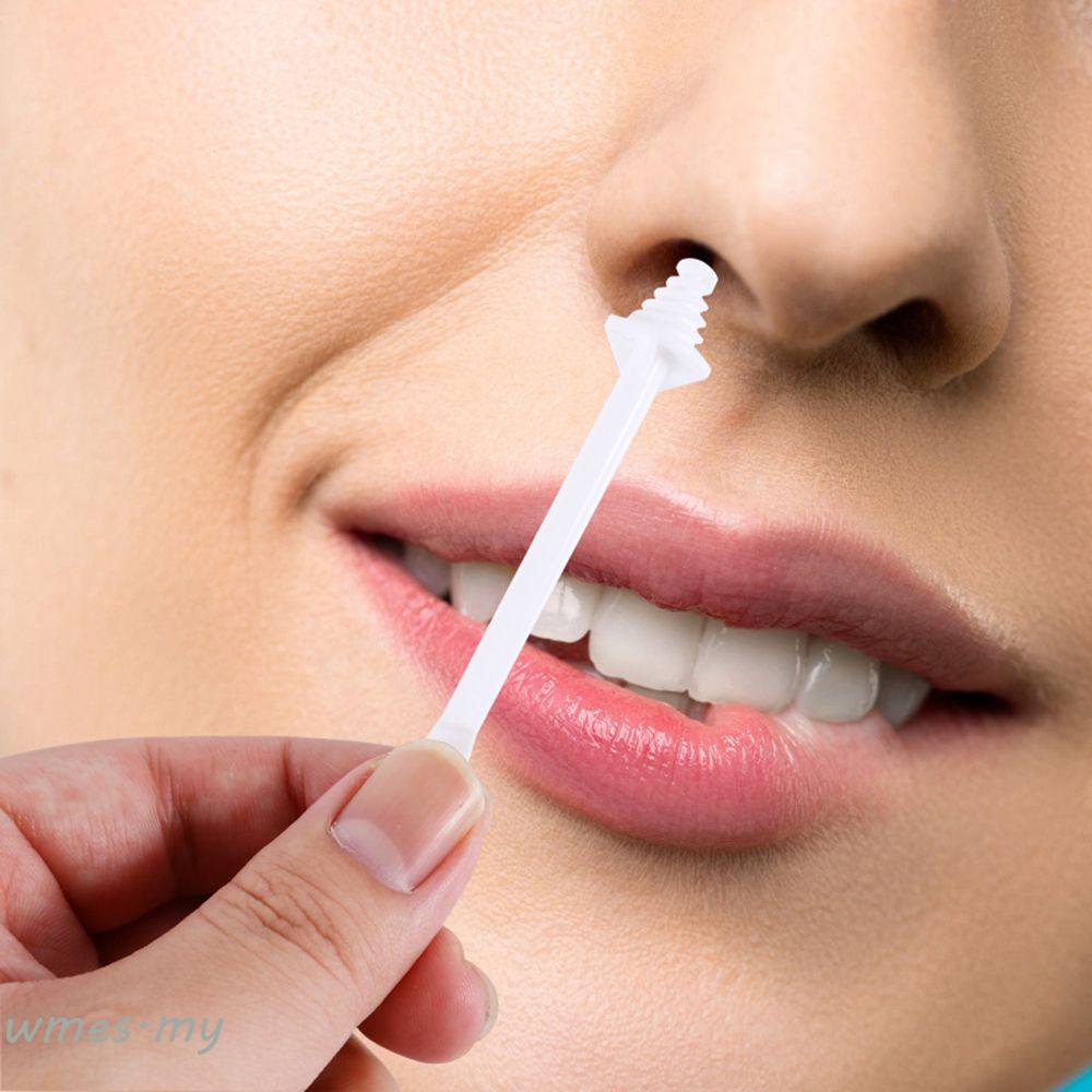 WMES1 Nose Wax Applicator Sticks 20Pcs/set Nasal Hair Removal Nostril Nasal Cleaning Hair