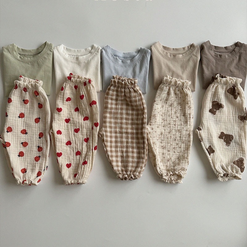 Organic Cotton Loose Baby Pants