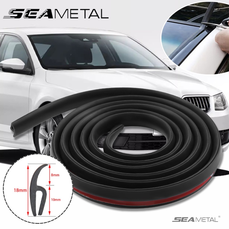 SEAMETAL Front Windshield Car Window Seal Strip H Type 2M Car Roof