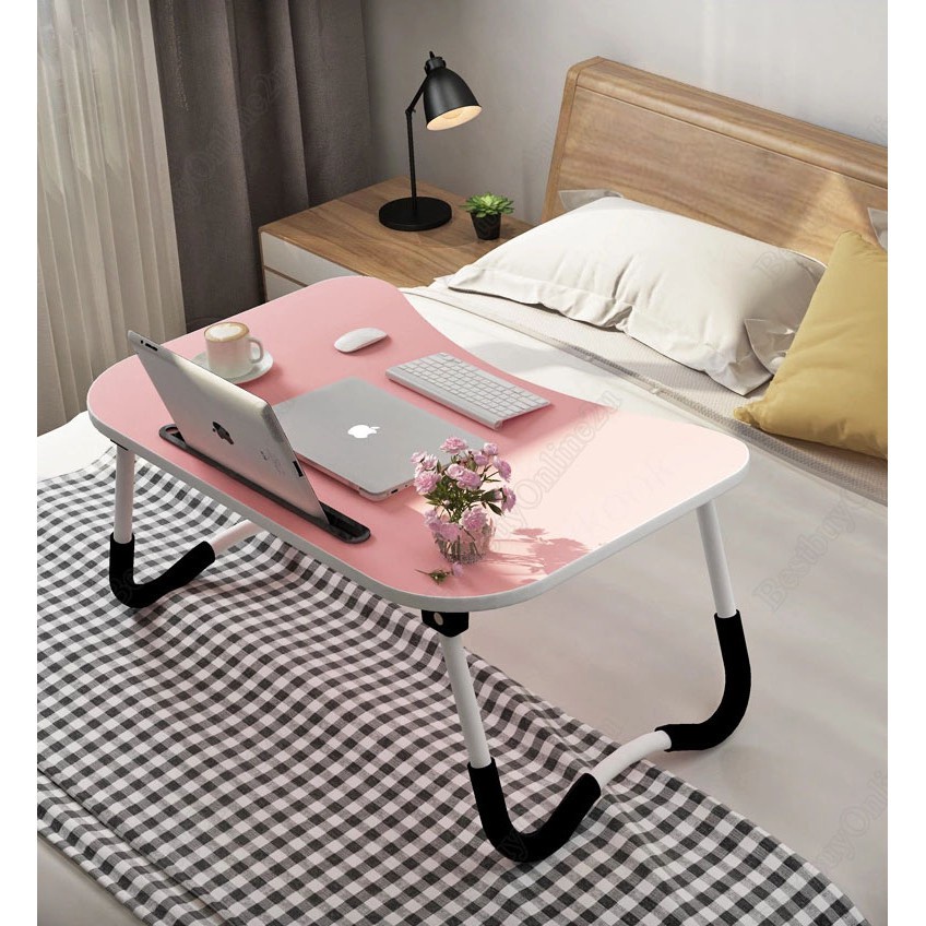 Foldable Table Anti-slip Bed Laptop Table Notebook Table Portable ...