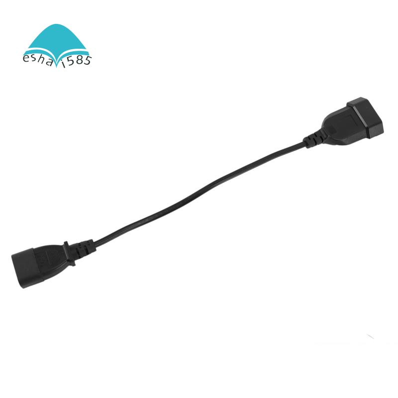 Power Adapter Cord Iec 320 C14 Male Plug To European Cee 7 16 2pin