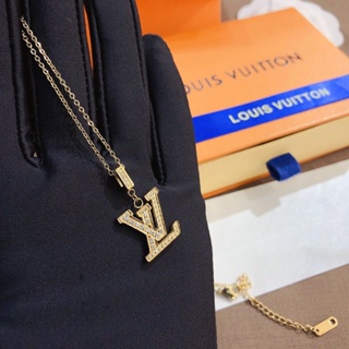 Classic Lv Necklace Chain Letter Logo Louis Vuitton Choker