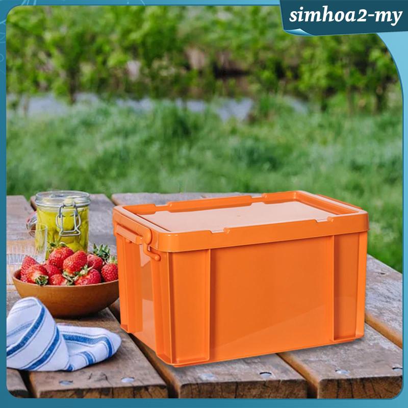 [SimhoaafMY] Industrial Tote Bin Heavy Duty Storage Bins Stackable