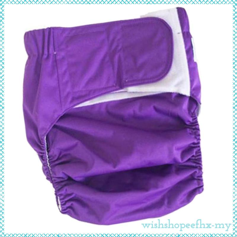 [WishshopeefhxMY] Adult Cloth Diaper Nappy Reusable Washable for ...