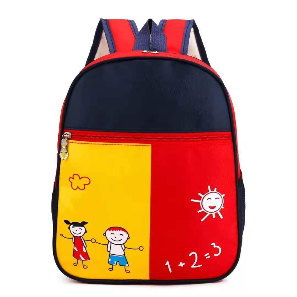 [Ready Stock] Schoolbag Kindergarten Schoolbag 36 Years Old Boys Girls