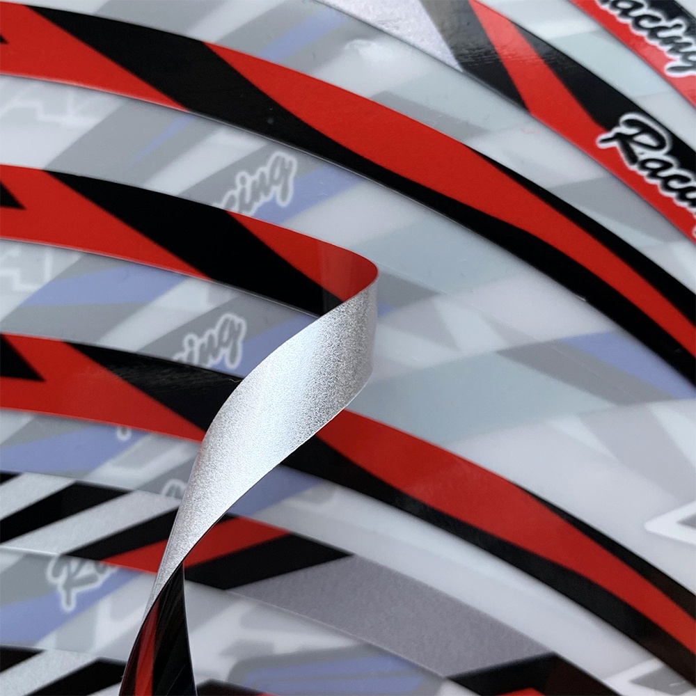 ADV 160 Reflective Motorcycle Wheel Sticker Rim Hub DecalsFor HONDA ADV ...