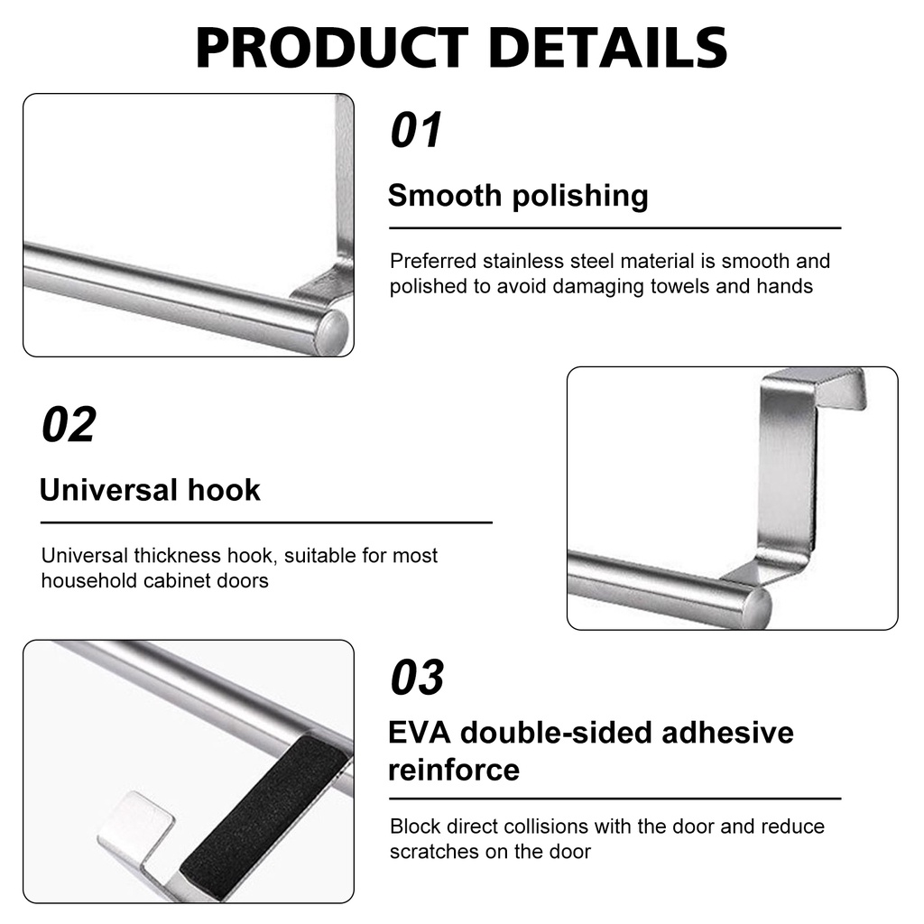 Door Towel Holder Kitchen Tea Towel Holder Kitchen Towel Holder for