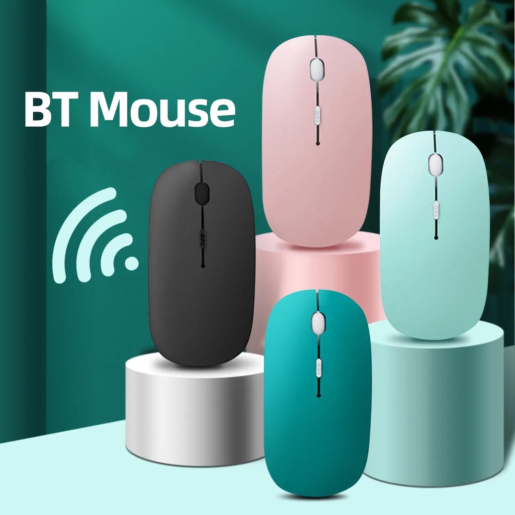 Bluetooth Mouse For Android Windows Tablet Laptop Notebook PC Tablet Phone  PC Wireless Mause Silent Computer Mice Portable Working Mouse | Shopee  Malaysia