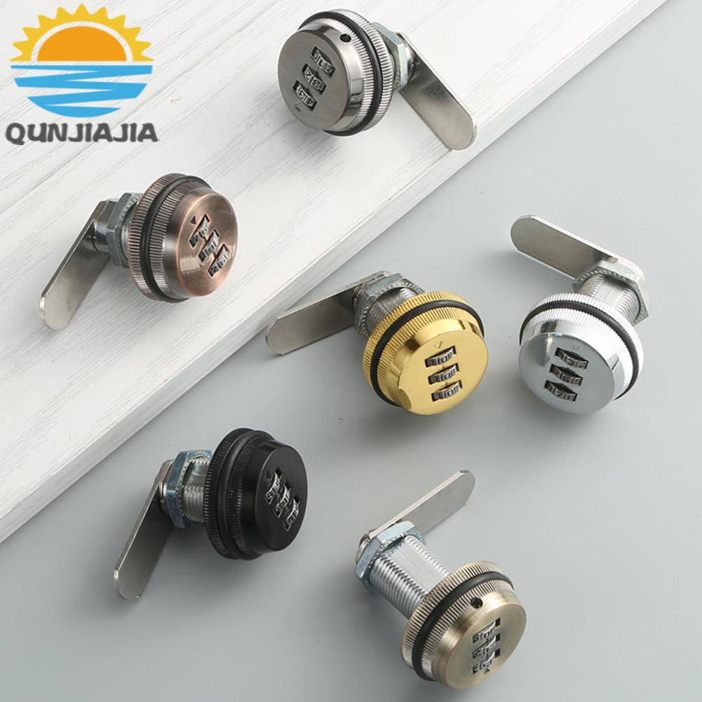 [qunjiajia.my] 1.18in Combination Cam Lock Password Coded Lock
