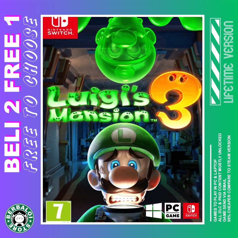 LUIGI’S MANSION 3 ESSENTIAL MODS + EMULATORS FOR PC [SWITCH EMULATED