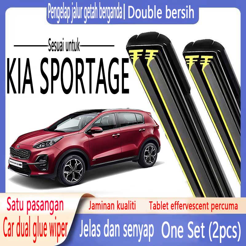 Kia SPORTAGE Dedicated Wiper KIA SPORTAGE (20162019) Double Rubber