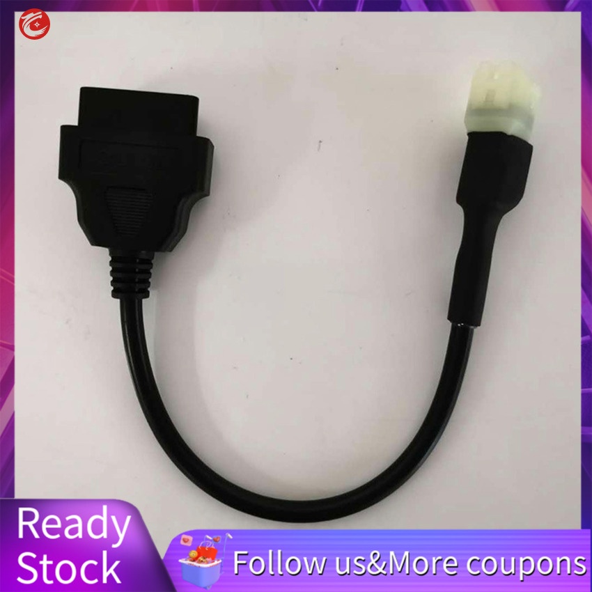 For Honda Motorcycle OBD2 to 4 Pin Diagnostic Adapter Cable Motorcycle