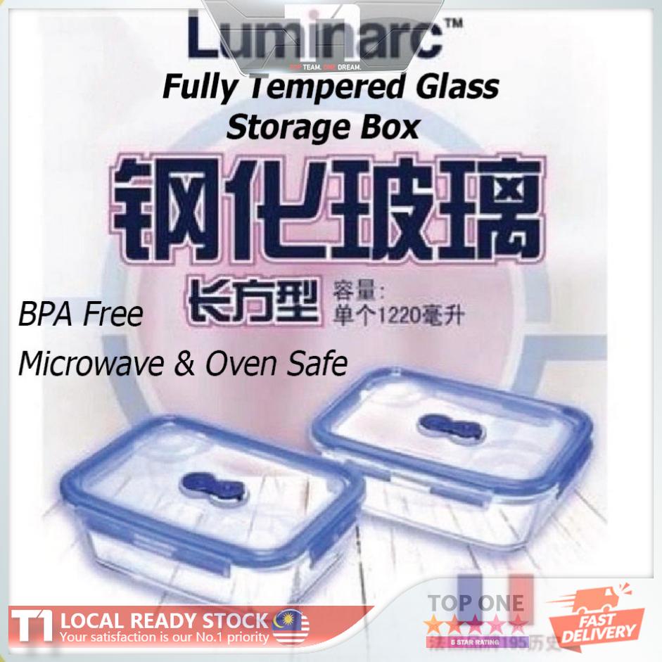 T1 LUMINARC Pure Box Active Rectangular (1220ml) | Shopee Malaysia