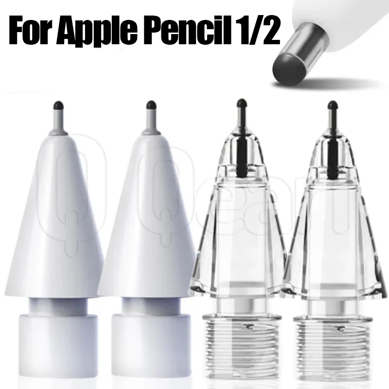 Wear-Resistant Silicone Pencile Tips for Apple Pencil 1/2 / Needle Tube ...