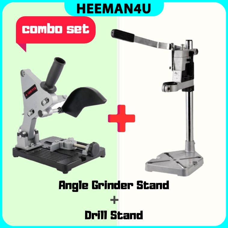 Heeman4u Universal Fixed Grinder Holder Angle Grinder Stand + Drill ...