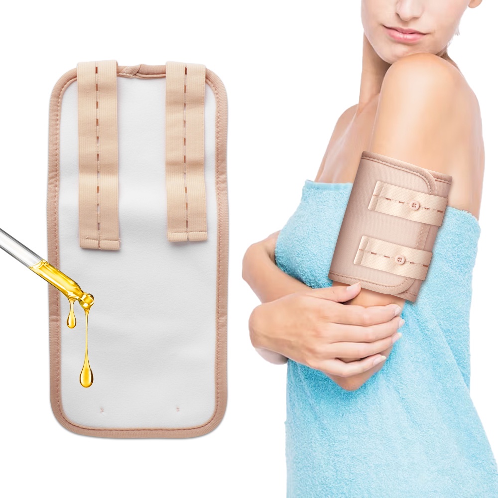 Castor Oil Pack Reusable Comfort Oil Pack Kit for Insomnia Constipation