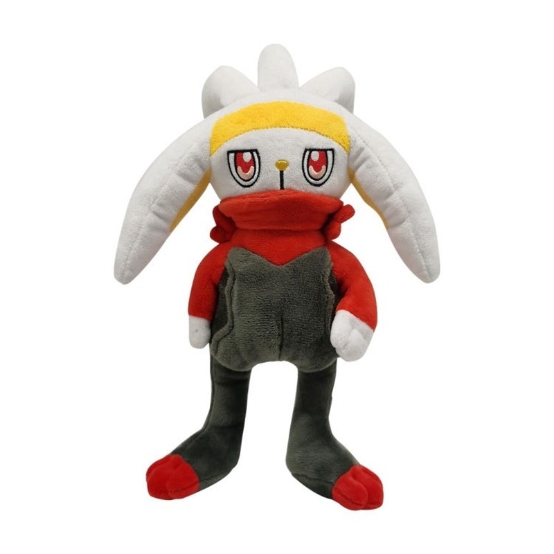 Pokemon Sword and Shield Raboot Stuffed Toy Plush Doll Scorbunny